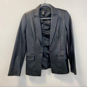 BCBGMaxAzira Leather Jacket